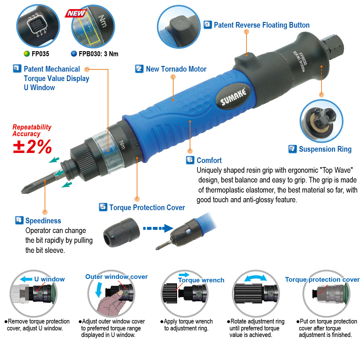 Intelligent Design Air Shutoff Screwdriver